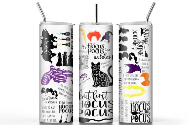 Hocus Pocus Sublimated Tumbler